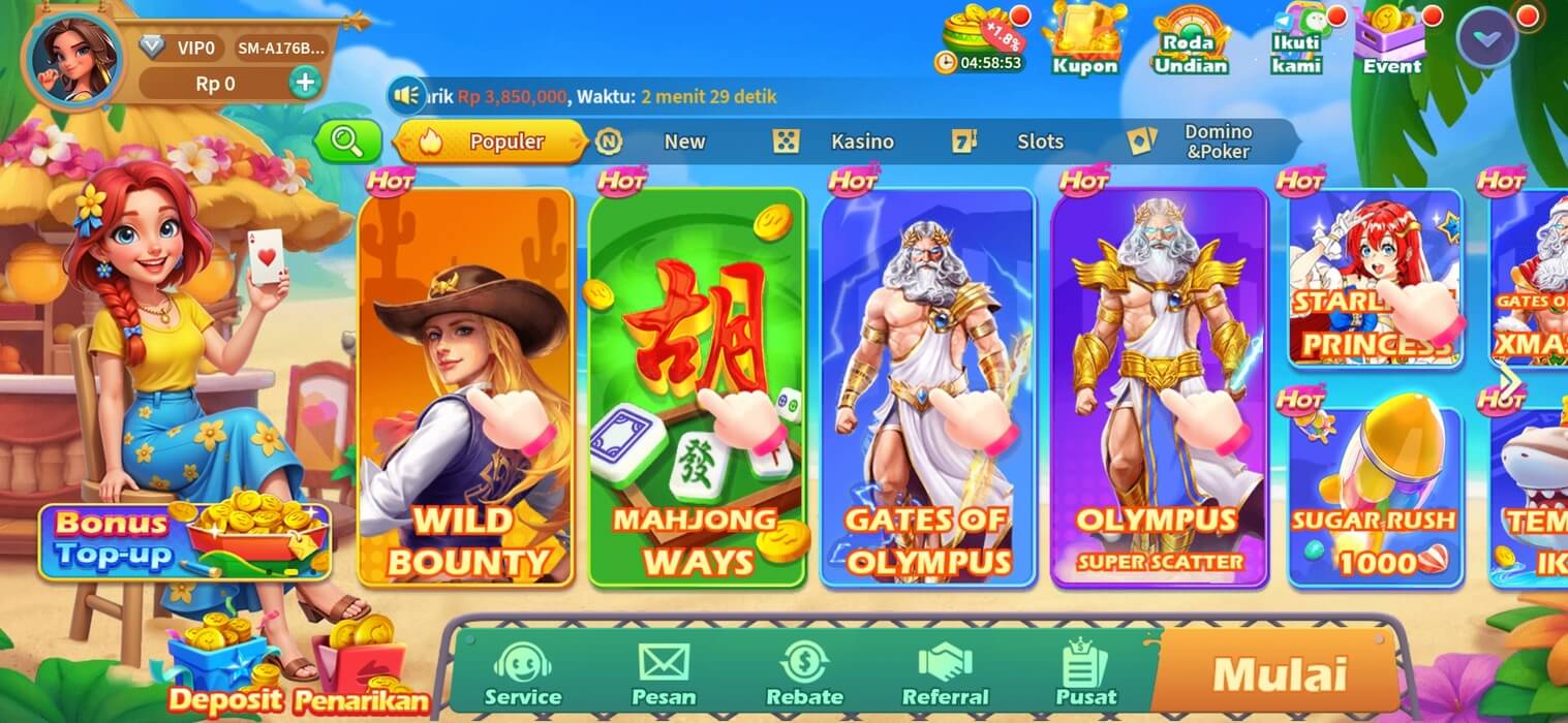Screenshot E88 APK: Slot Seru dengan Gameplay Lancar