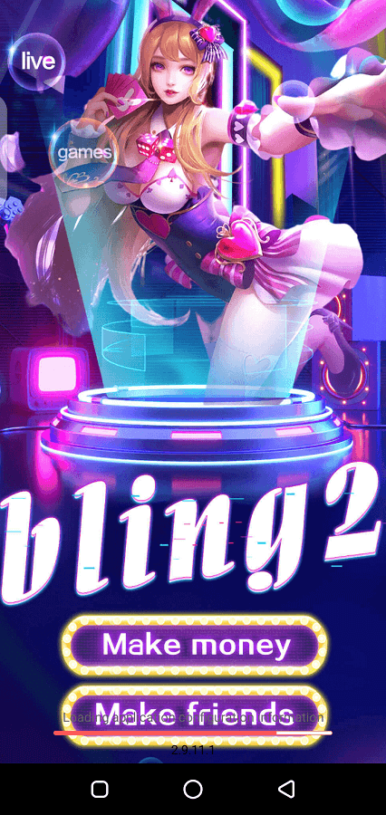 Screenshot Bling Bling Live APK