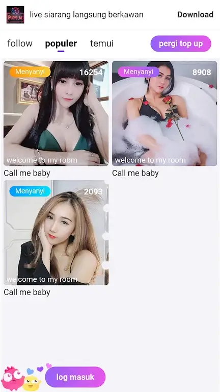 Screenshot Bling Bling Live APK