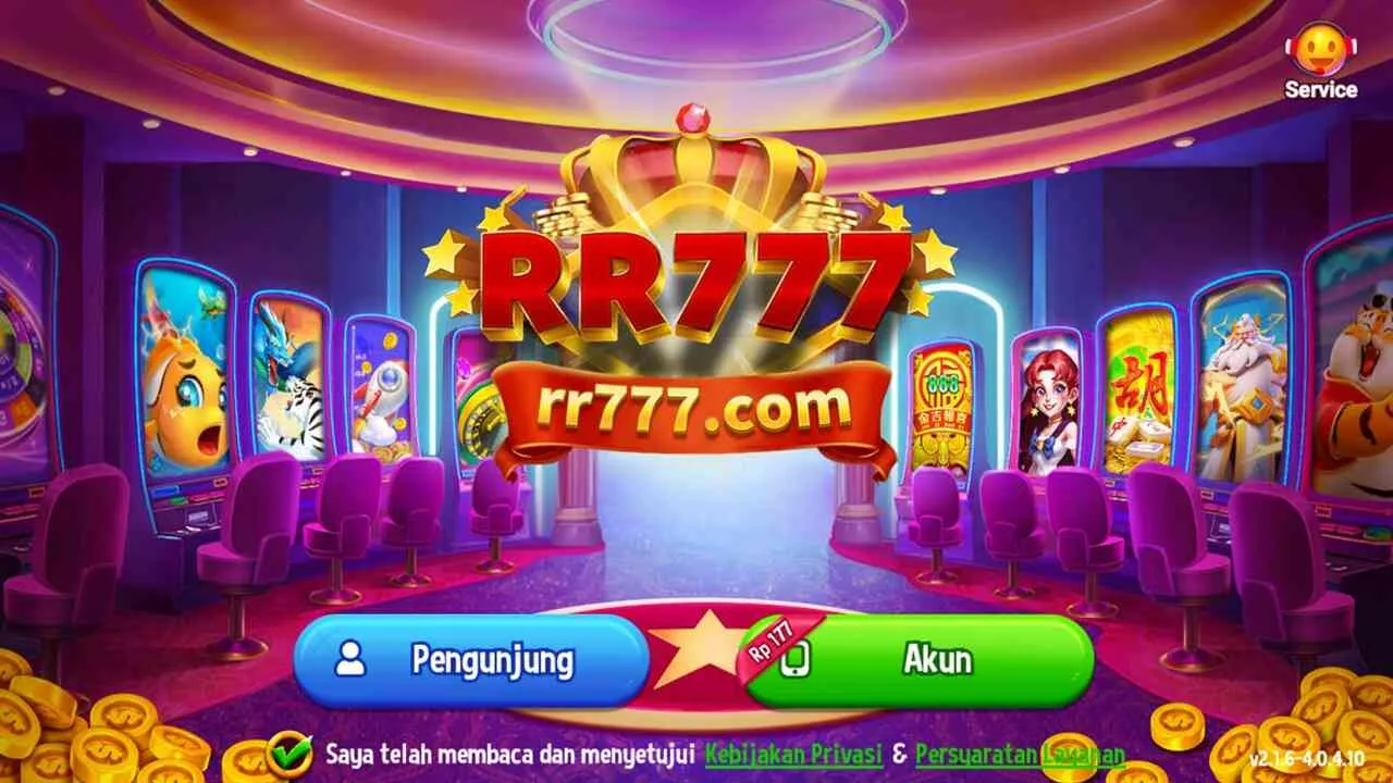 Screenshot RR777 APK: Slot, Poker, dan Blackjack di Android