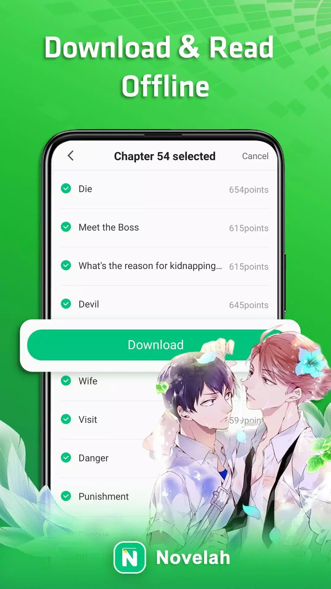 Screenshot Novelah APK v1.67