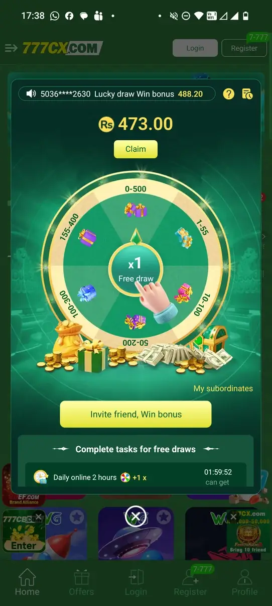 Screenshot 777CX APK