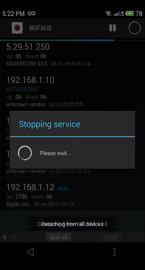 Screenshot WiFiKill APK v2.3.2