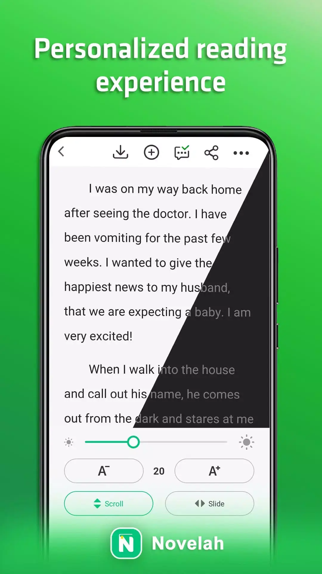 Screenshot Novelah APK v1.67