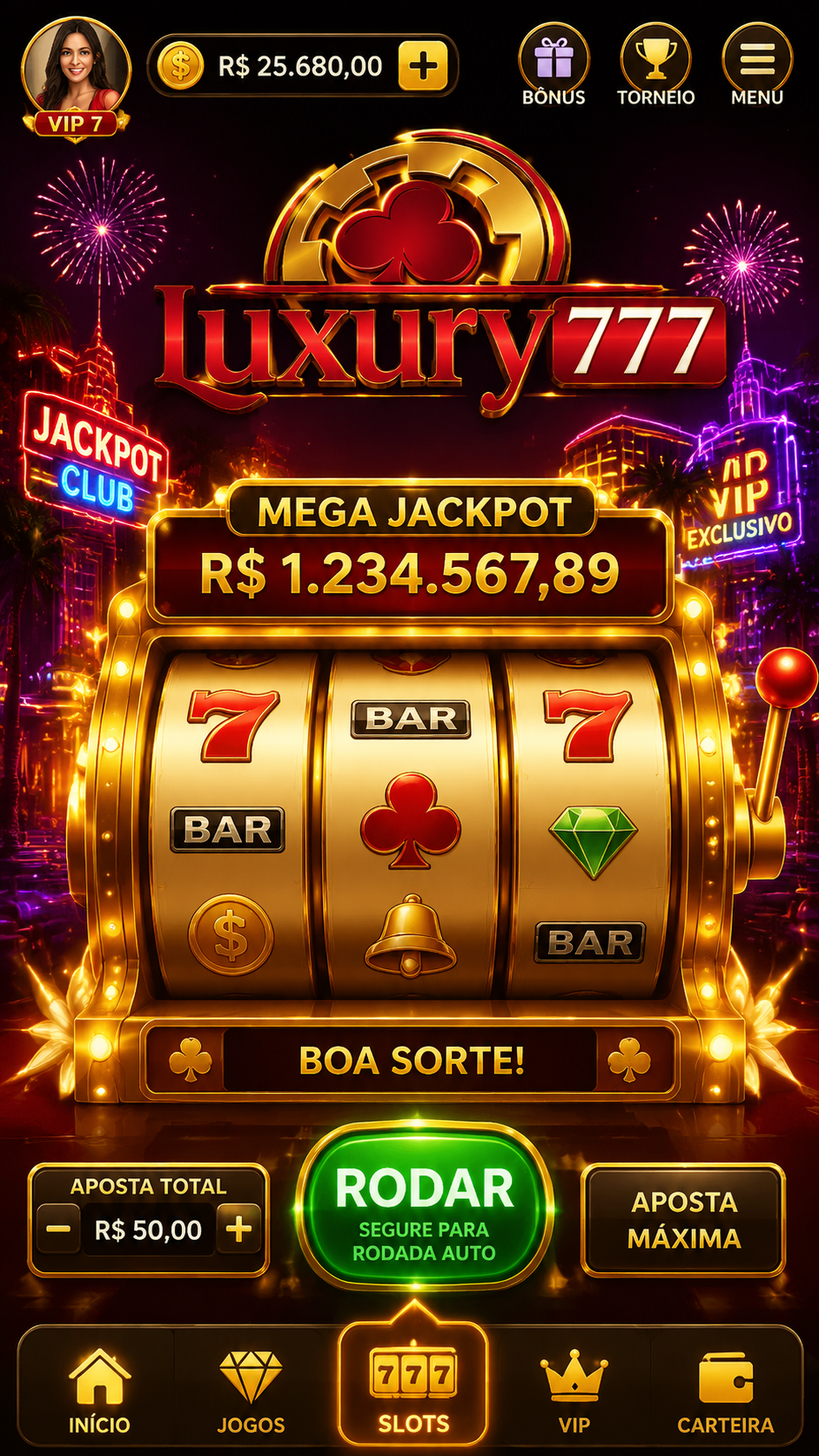 Screenshot Luxury777 APK 2.9.4