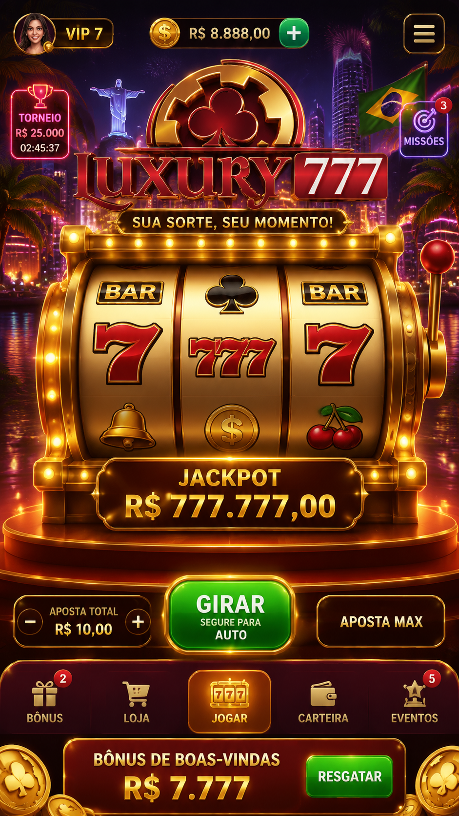 Screenshot Luxury777 APK 2.9.4