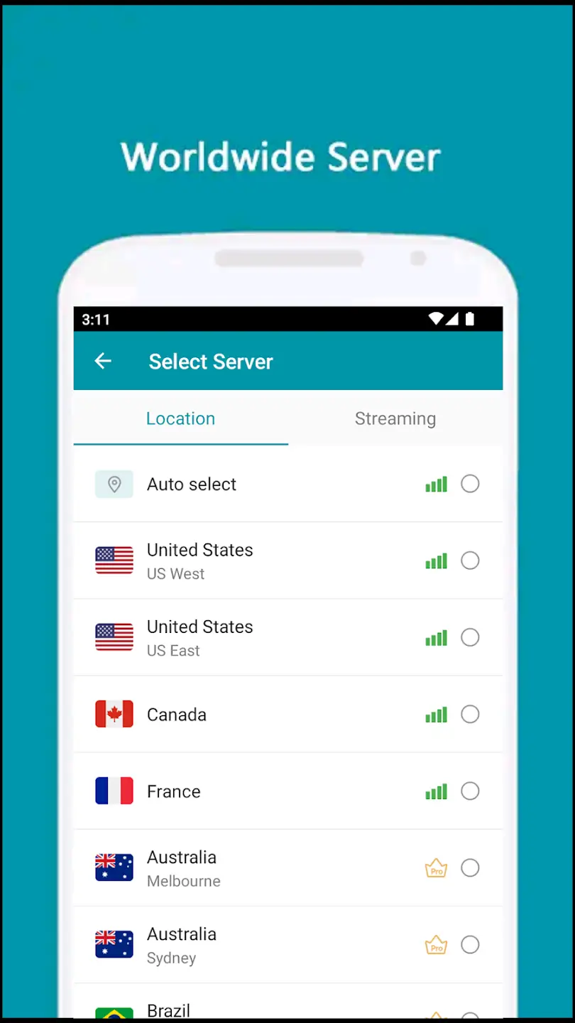 Screenshot Thunder VPN APK v5.4.1 untuk Android
