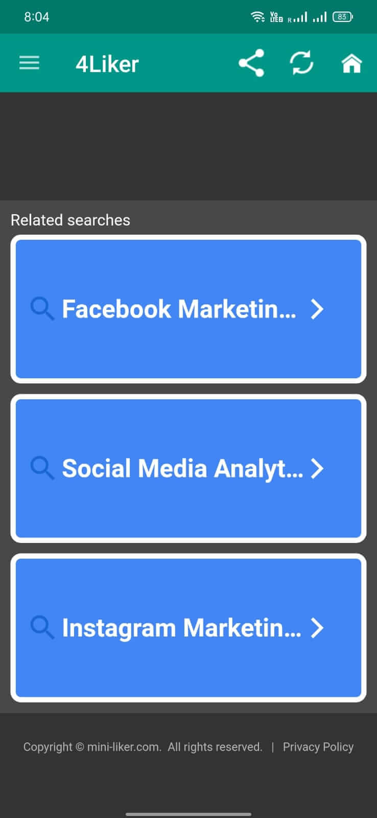 Screenshot 4Liker APK 2.6