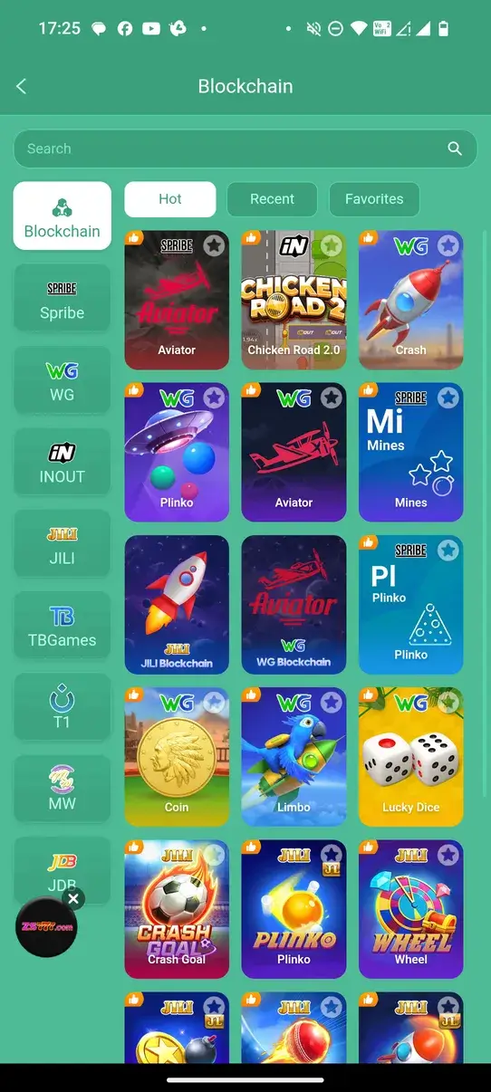Screenshot ZT777 APK v1.0