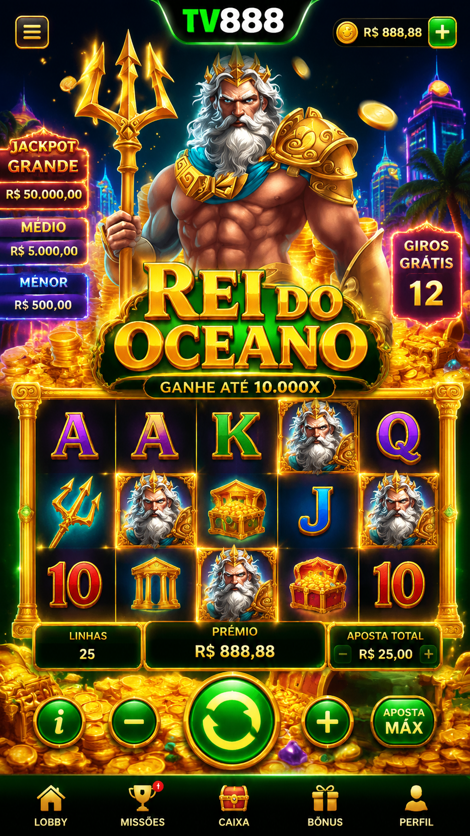 Screenshot tv888 APK 7.8.7: Game Slot Seru dengan Gameplay Lancar