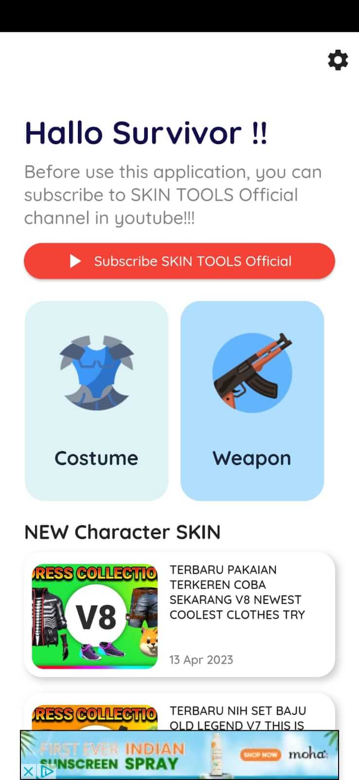 Screenshot Skin Tools APK v6.1.0