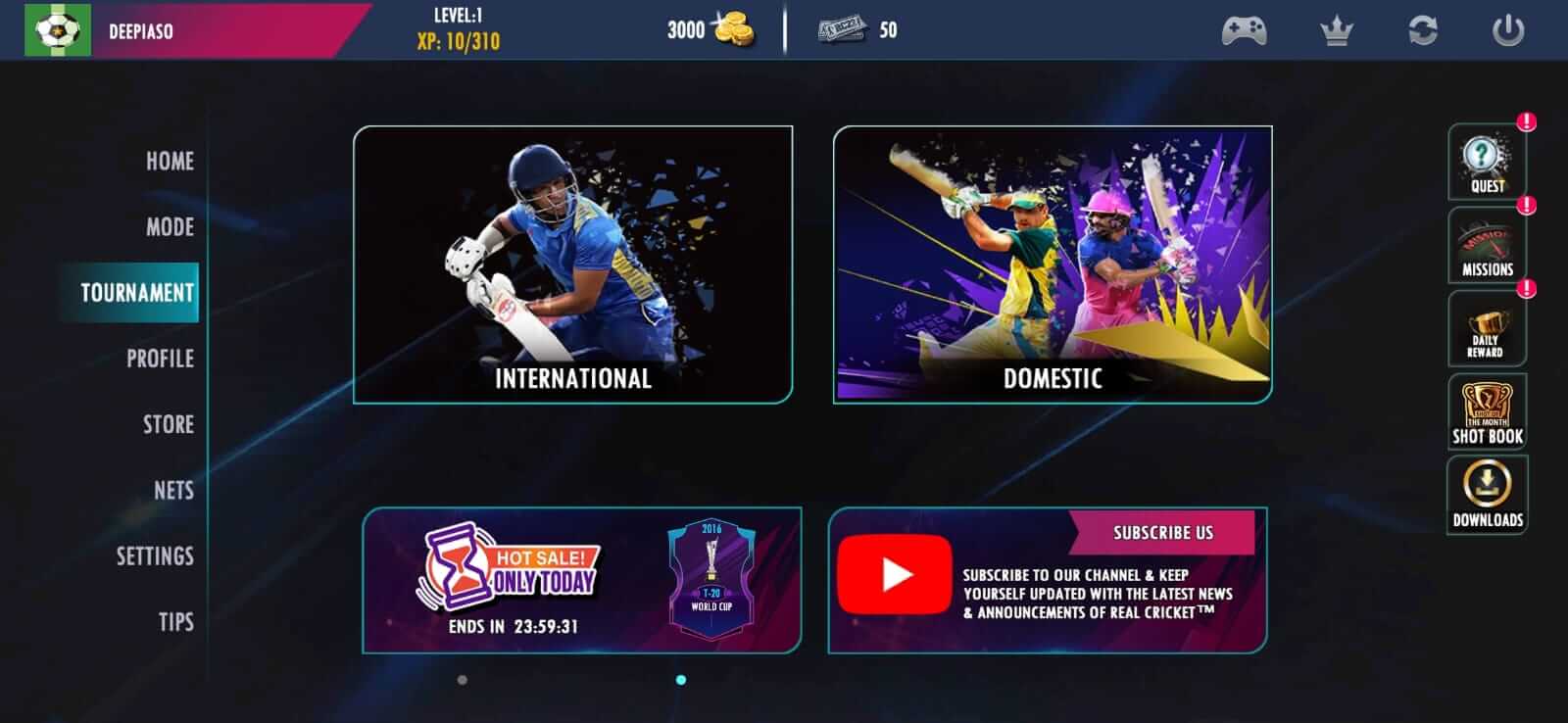 Screenshot Real Cricket 22