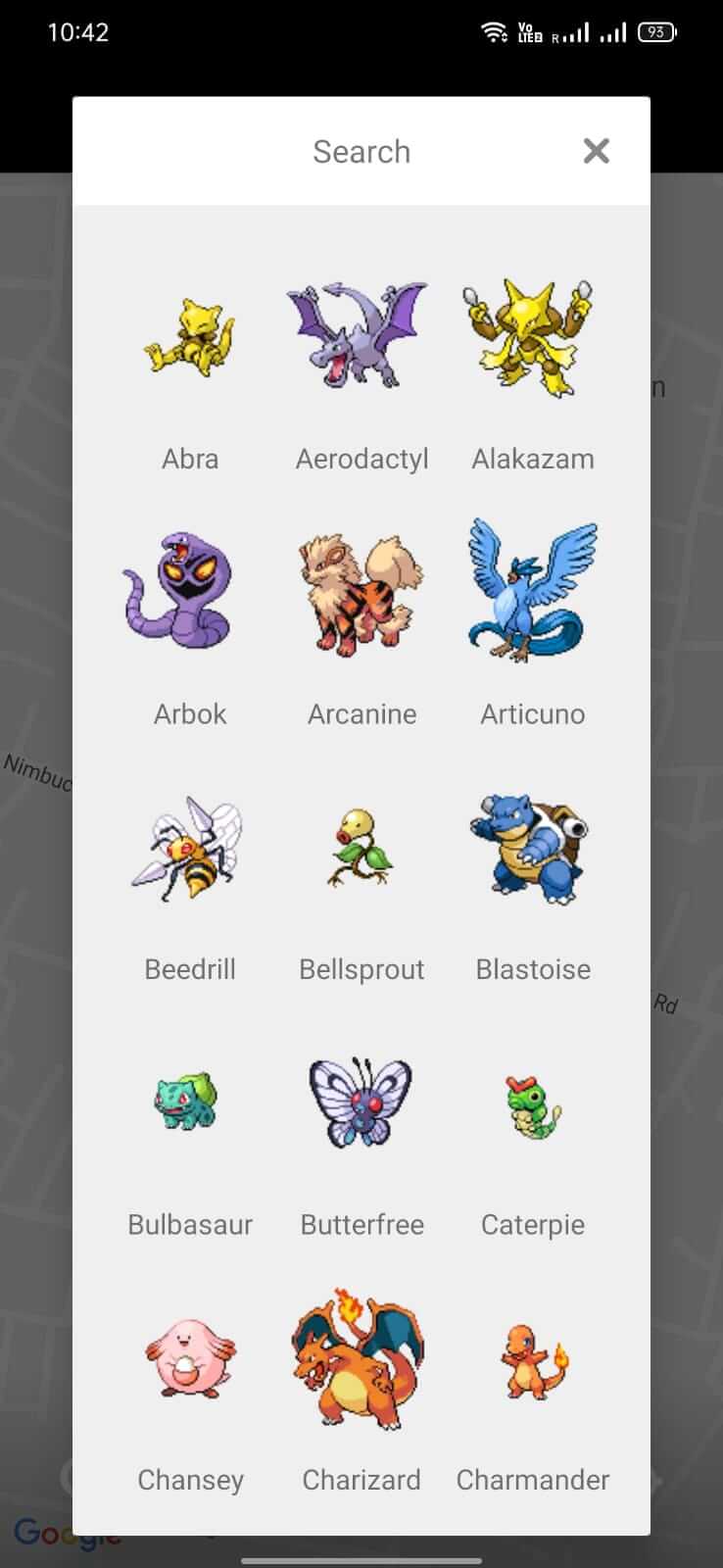 Screenshot Poke Radar APK v1.6 untuk Android