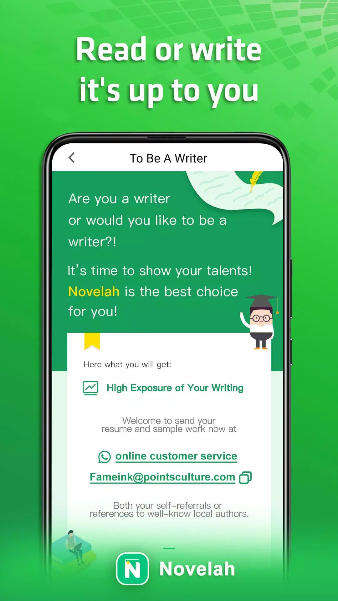 Screenshot Novelah APK v1.67