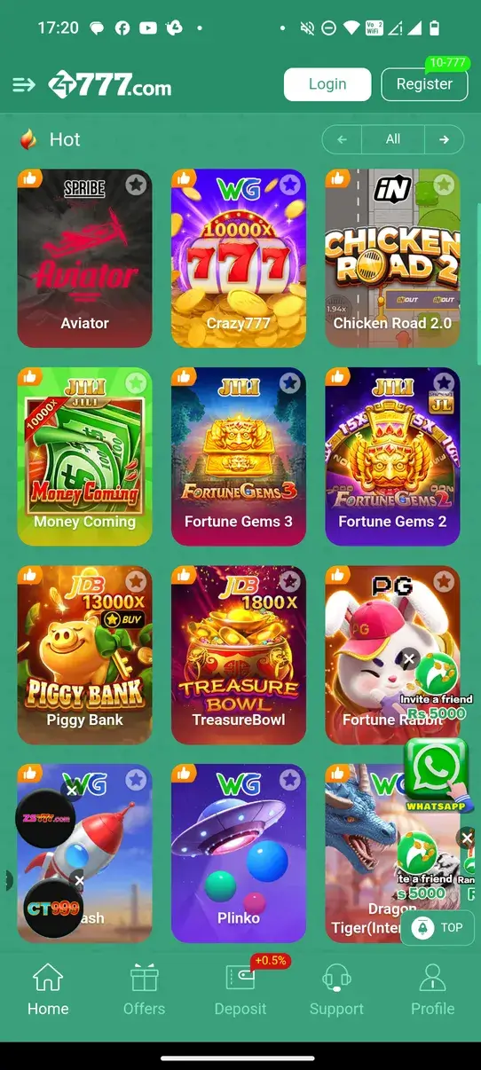 Screenshot ZT777 APK v1.0