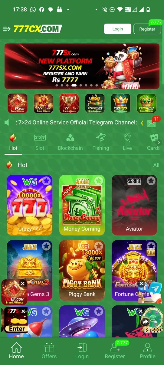 Screenshot 777CX APK
