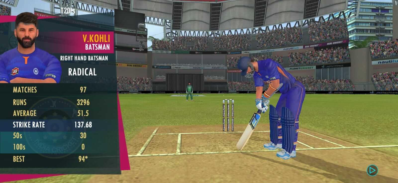 Screenshot Real Cricket 22