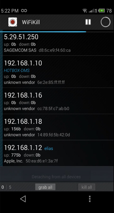 Screenshot WiFiKill APK v2.3.2