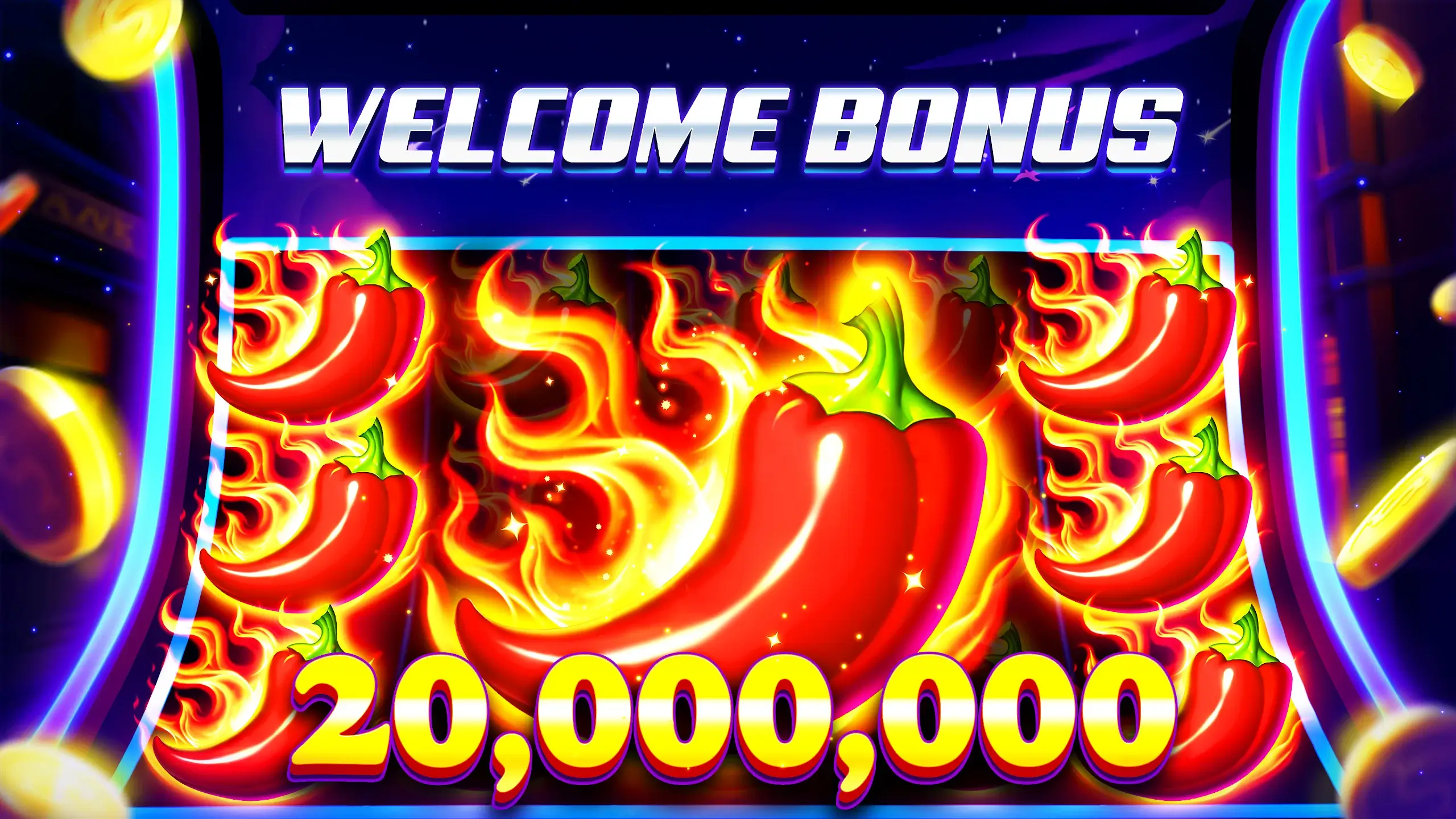 Screenshot Lotsa Slots APK: Game Slot Kasual Bertema Vegas