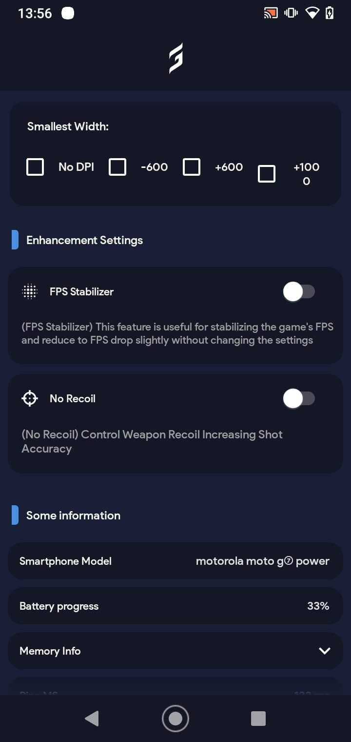 Screenshot Goxit FF APK