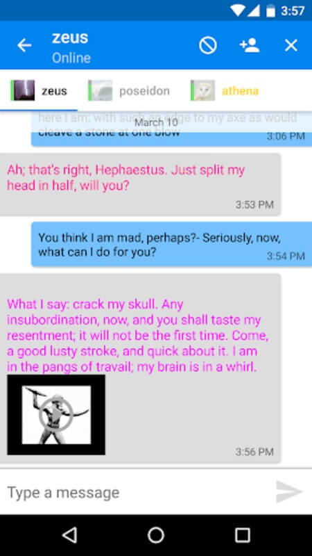 Screenshot Chatango APK v2.1.5