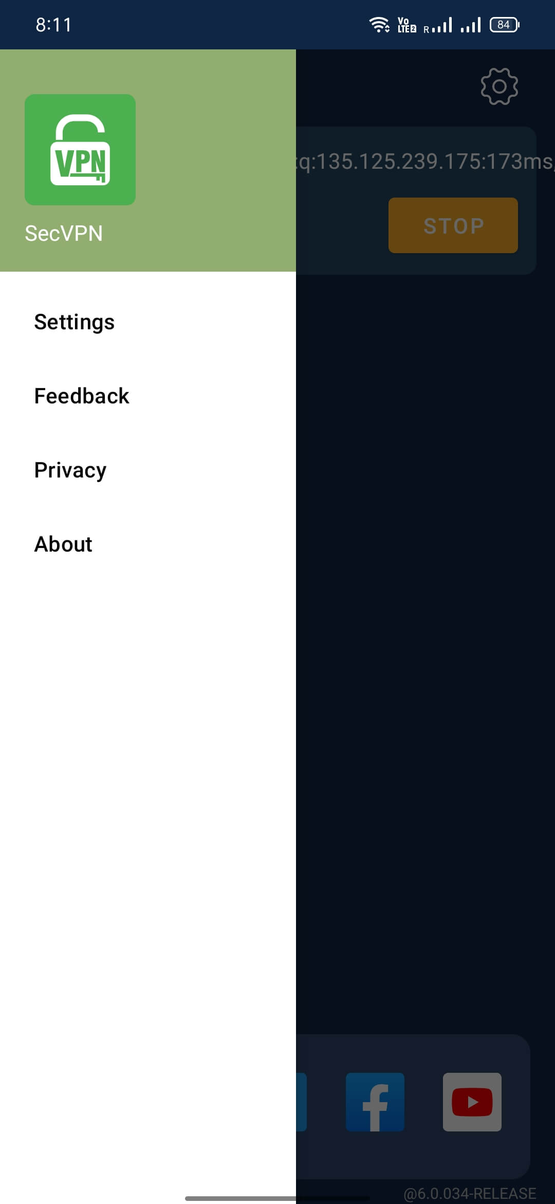 Screenshot SecVPN APK