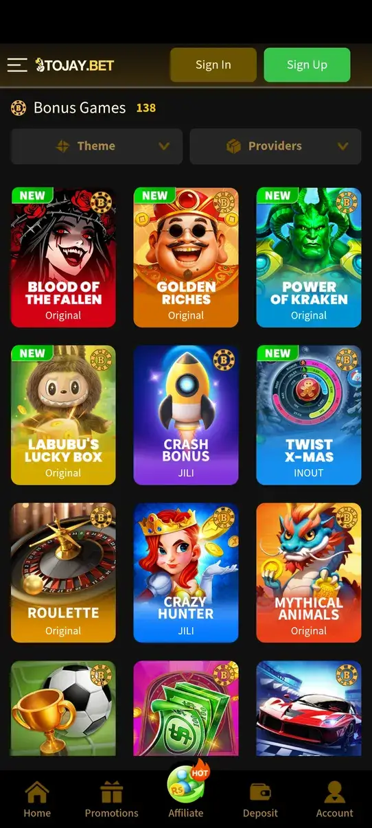 Screenshot 2J Bet APK Download v1.1.1