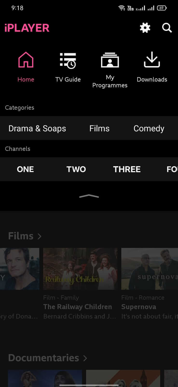 Screenshot BBC iPlayer APK