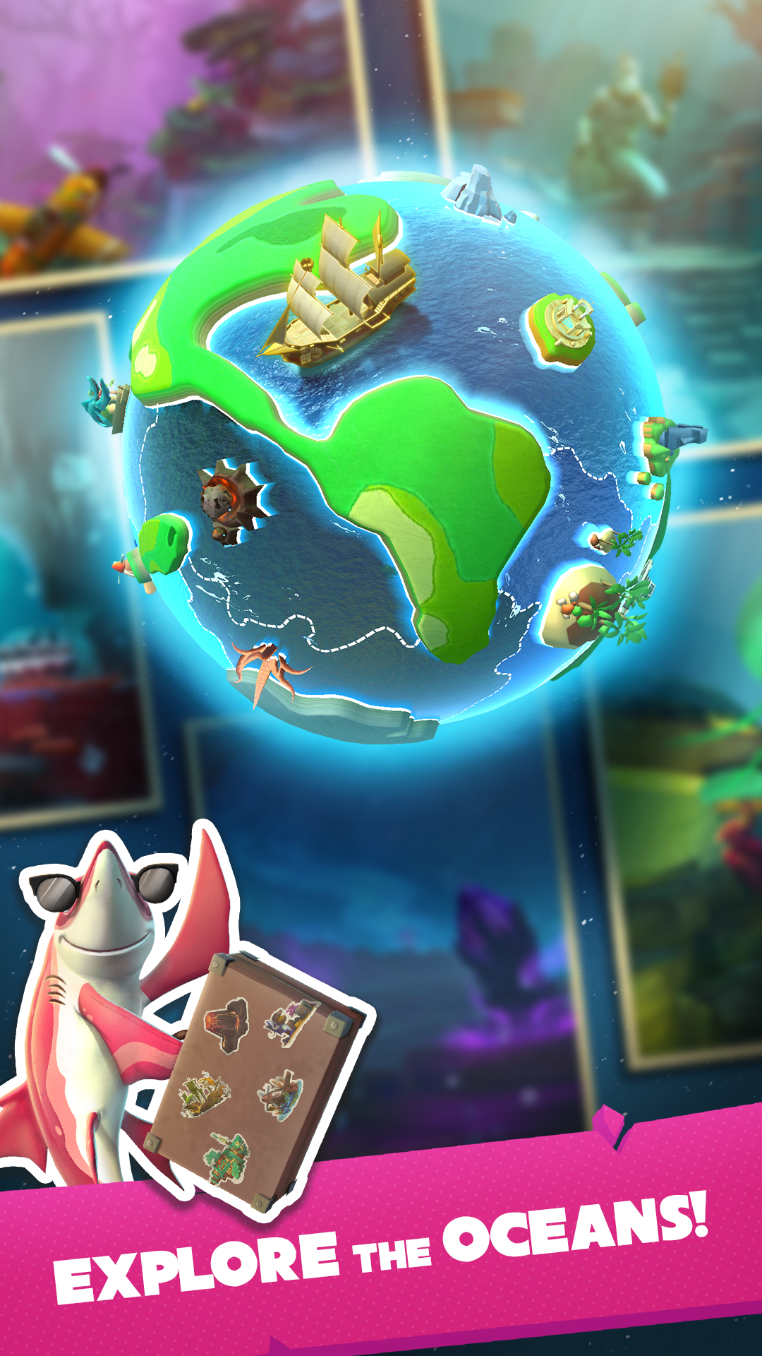 Screenshot Hungry Shark Heroes APK