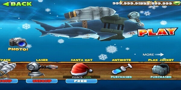 Screenshot Hungry Shark Evolution APK