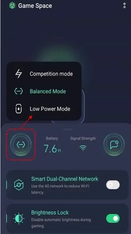 Screenshot Oppo Game Space APK