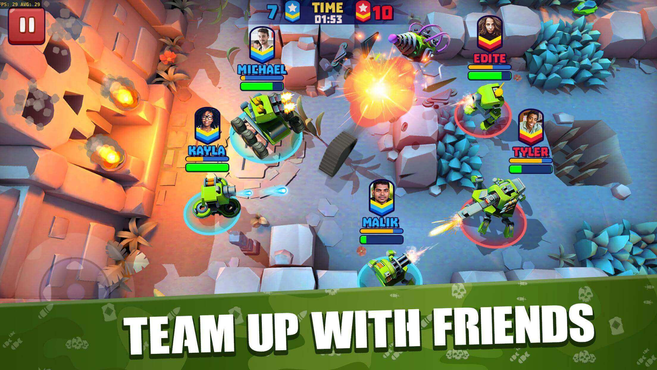Screenshot Tanks A Lot APK v9.300