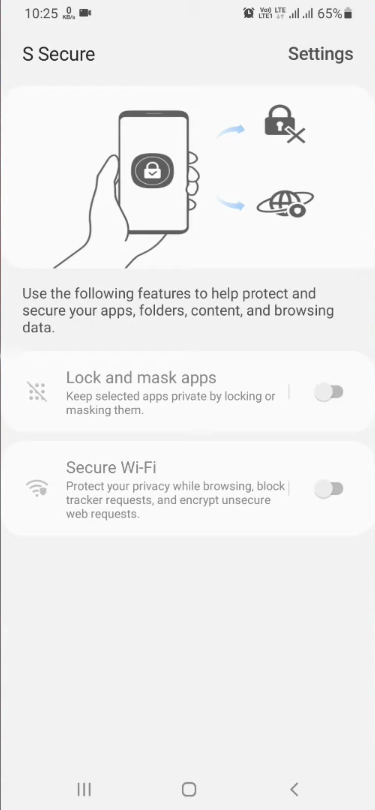 Screenshot S Secure APK
