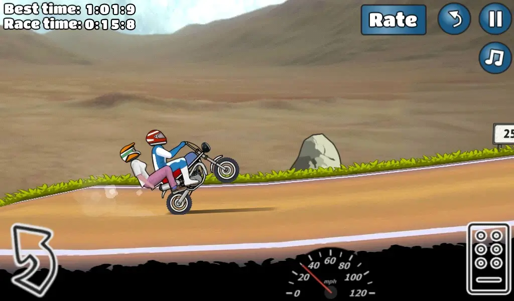 Screenshot Wheelie Challenge APK