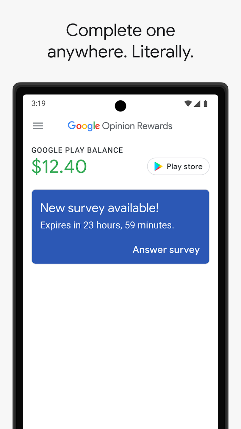 Screenshot Google Opinion Rewards APK