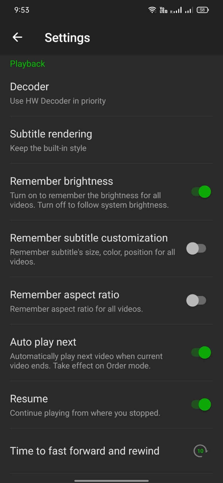 Screenshot XPlayer APK 2.6.1