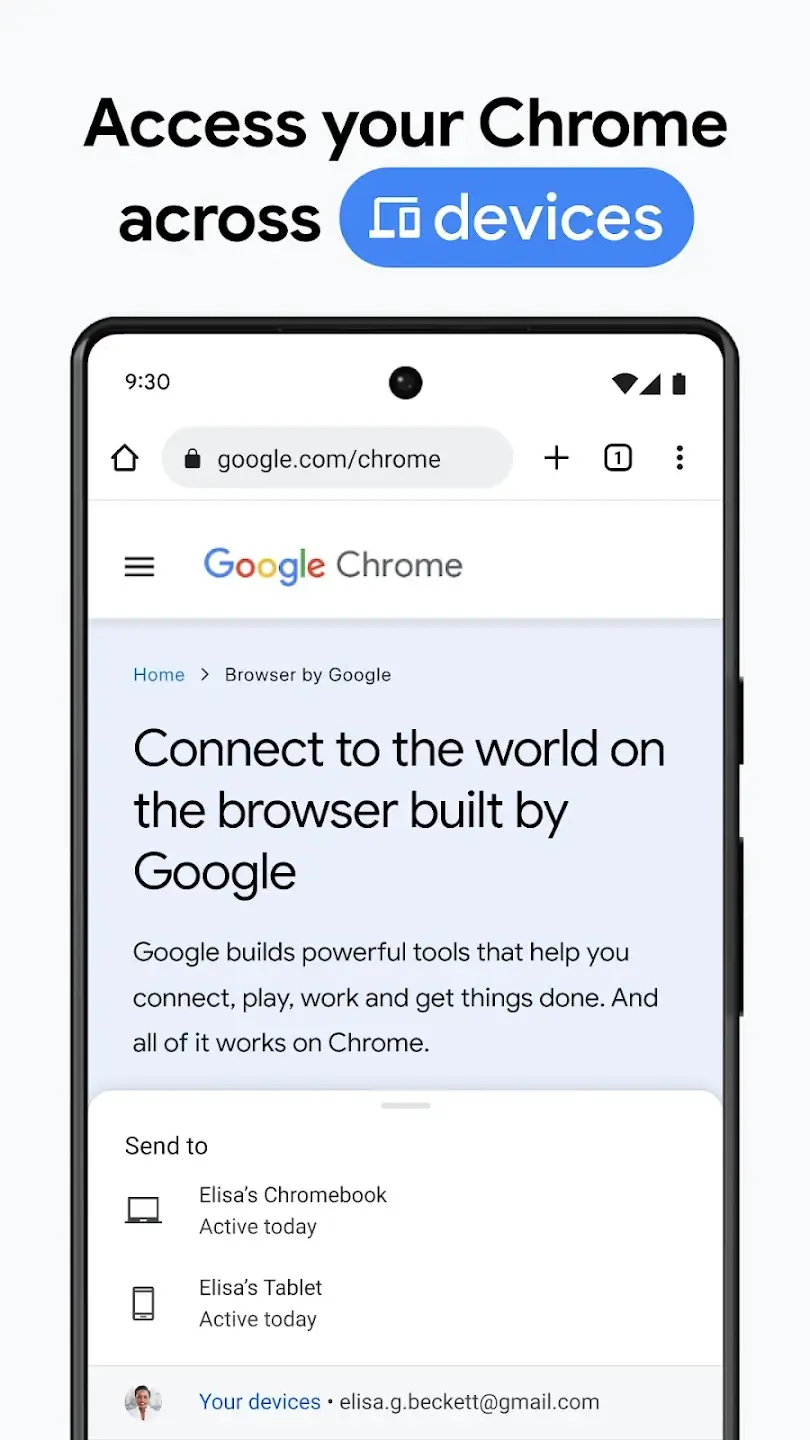 Screenshot Chrome APK v148.0.7778.120