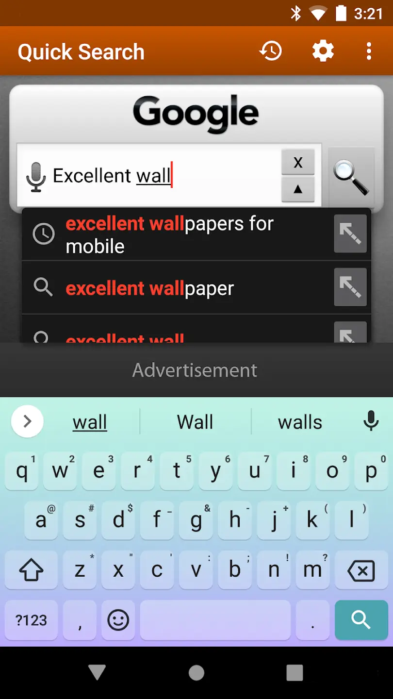Screenshot Quick Search Widget APK