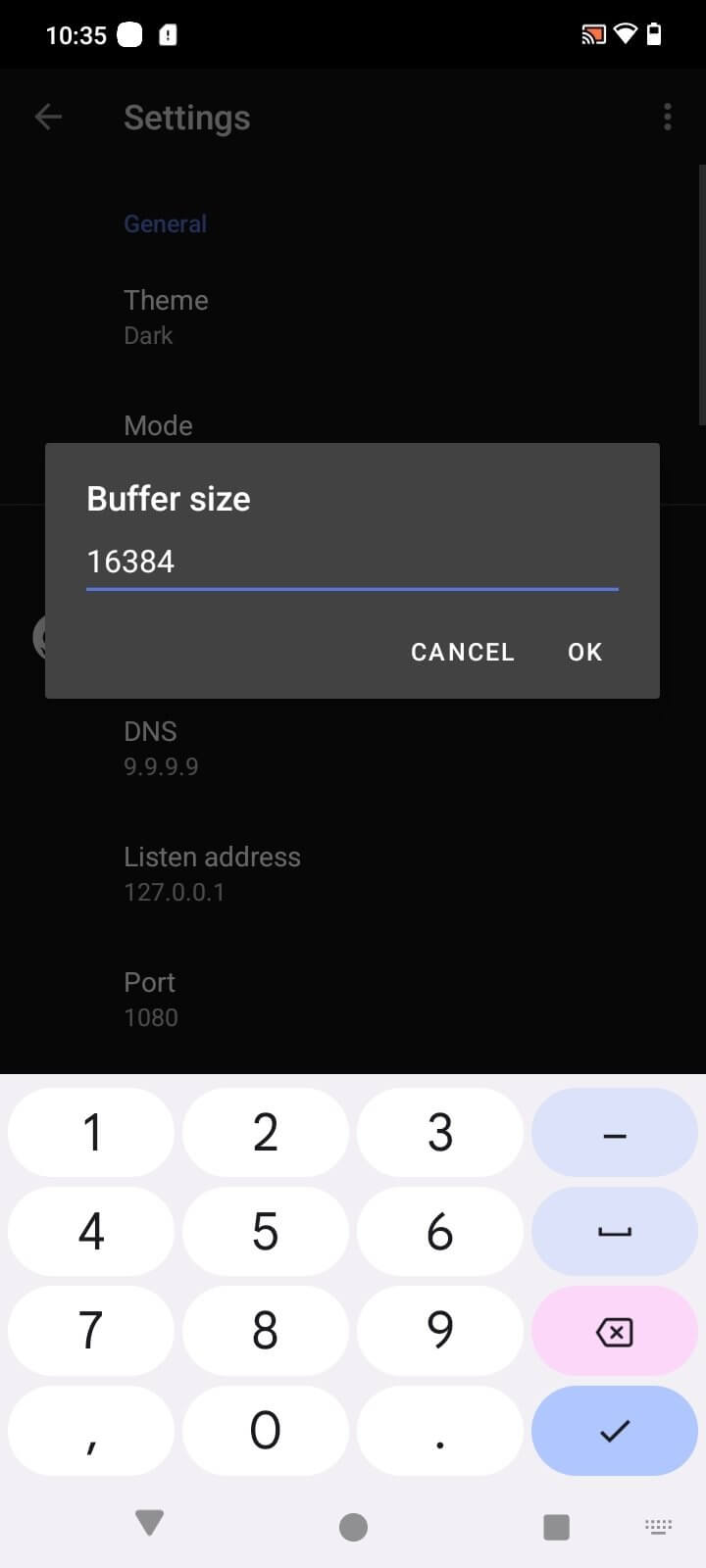 Screenshot Byedpi APK v1.2.0 untuk Android