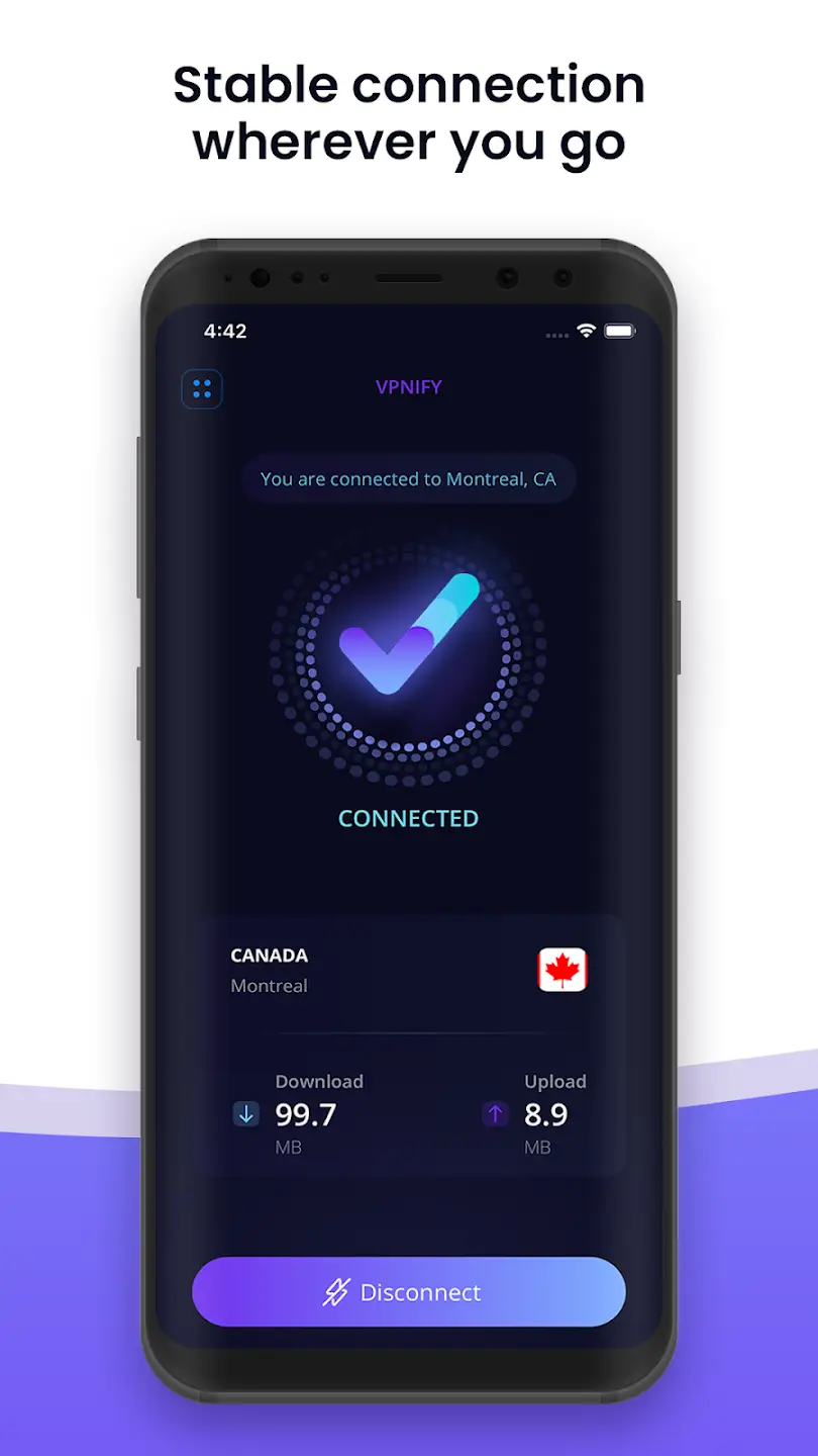 Screenshot VPNify APK