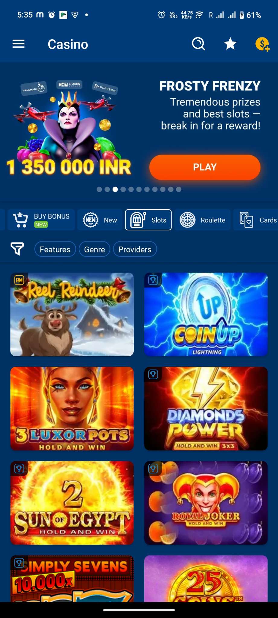 Screenshot MostBet APK v7.3.1