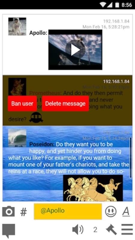Screenshot Chatango APK v2.1.5