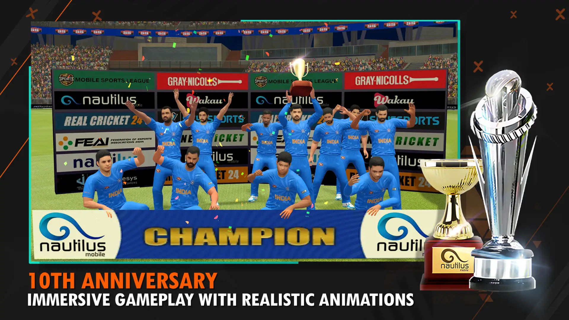 Screenshot Real Cricket 24 APK