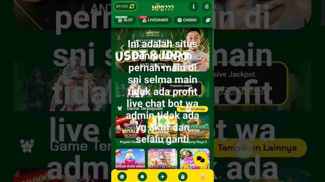 Screenshot MPO777 APK v7.3.4 untuk Android