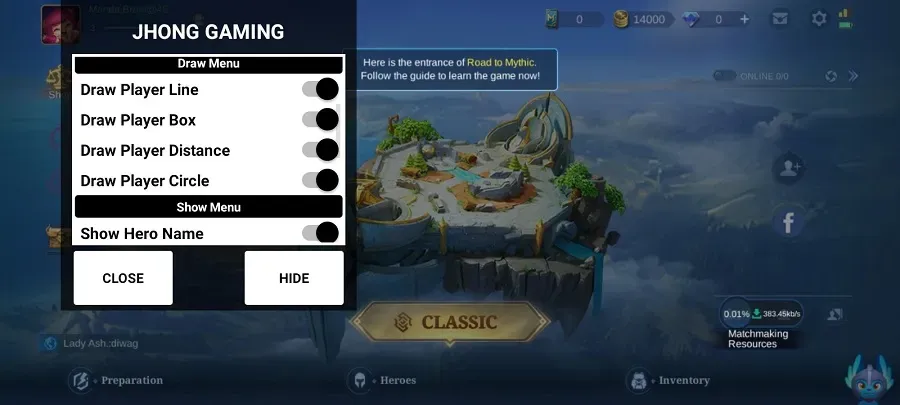 Screenshot Jhong Gaming APK