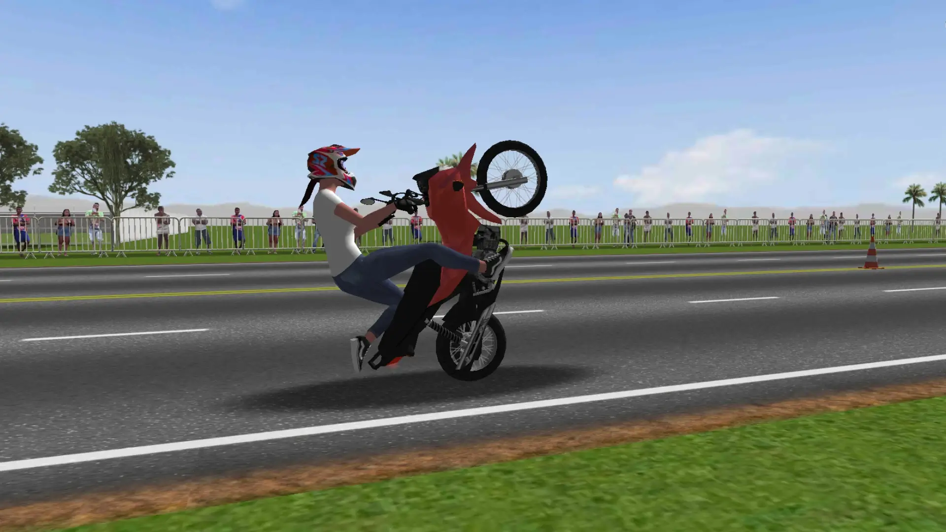 Screenshot Moto Wheelie 3D APK 0.109
