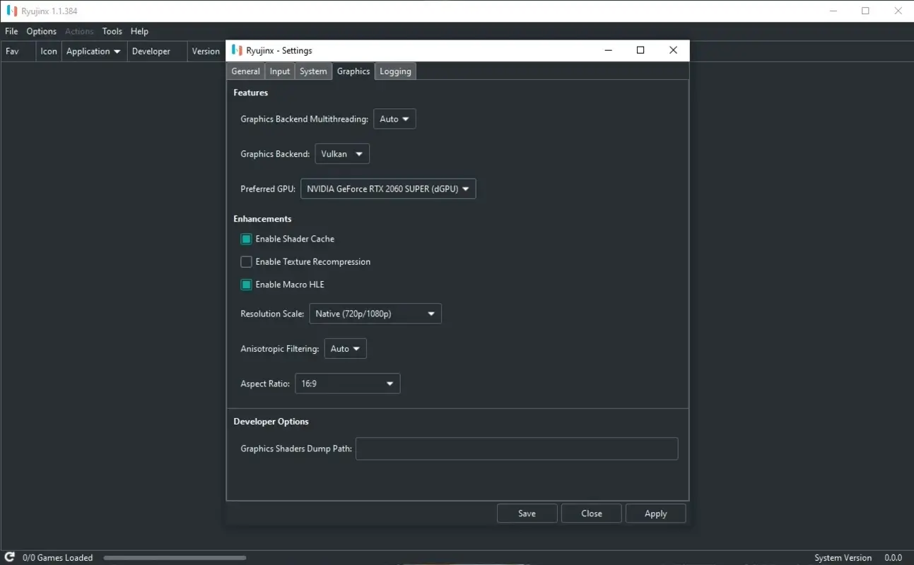 Screenshot Ryujinx APK