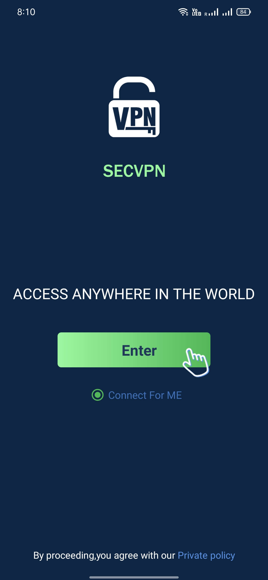 Screenshot SecVPN APK