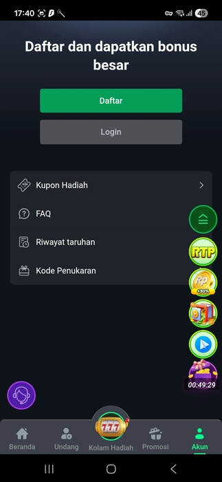 Screenshot JKT JKT APK