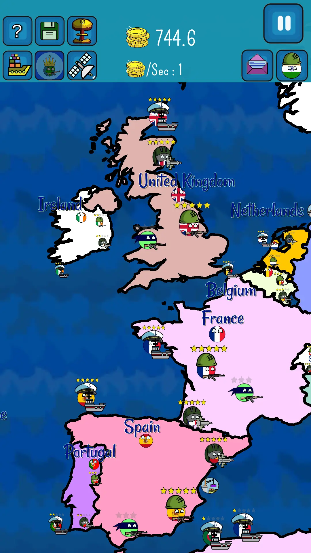 Screenshot Dictators: No Peace APK v62
